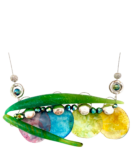 Ocean and Sunset Translucent Necklace