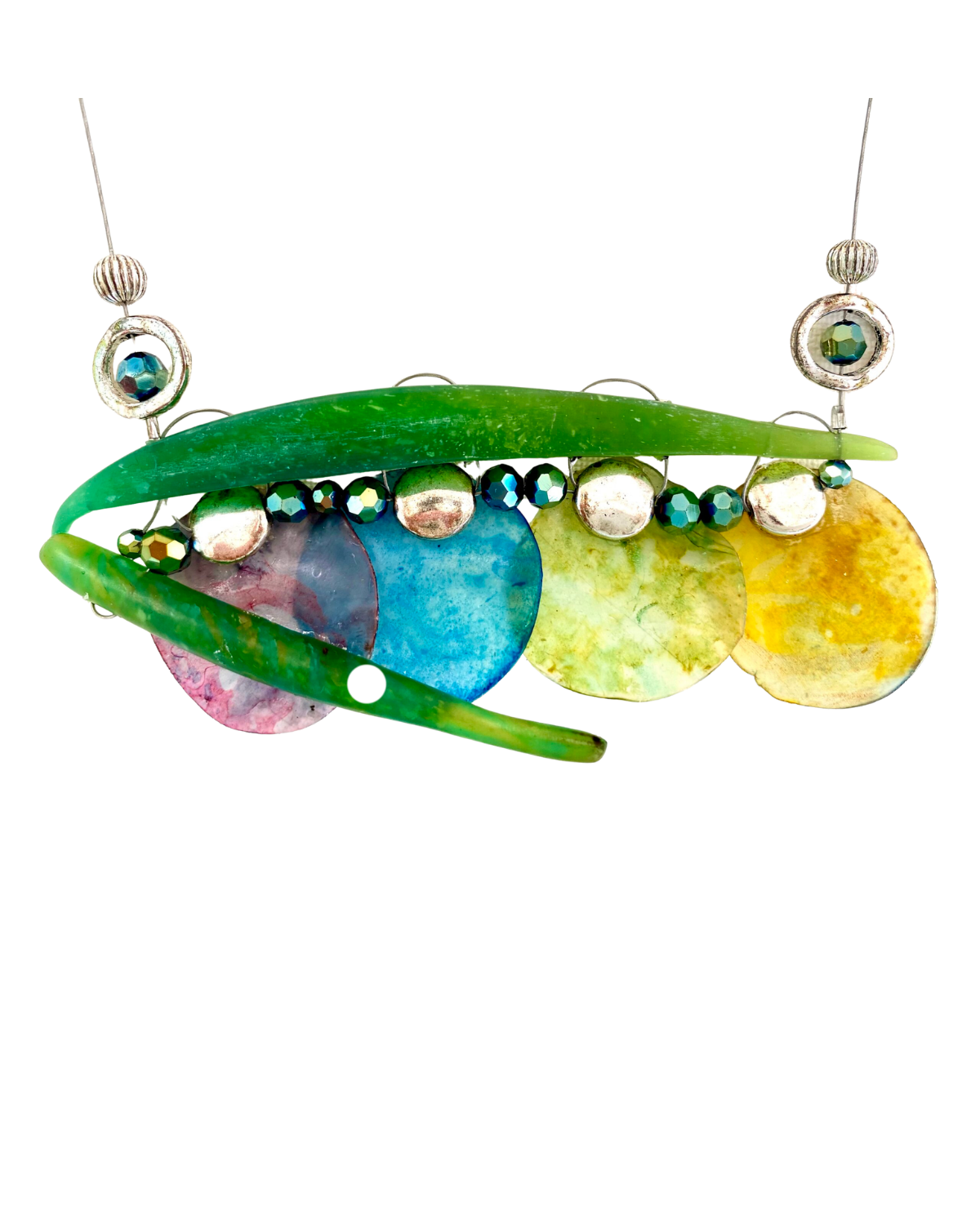 OCEANIC NECKLACE 1200X1500 Ocean and Sunset Translucent Necklace - Image 1