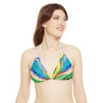 Waterfall Dreams Strappy Bikini Set (AOP) - Image 7
