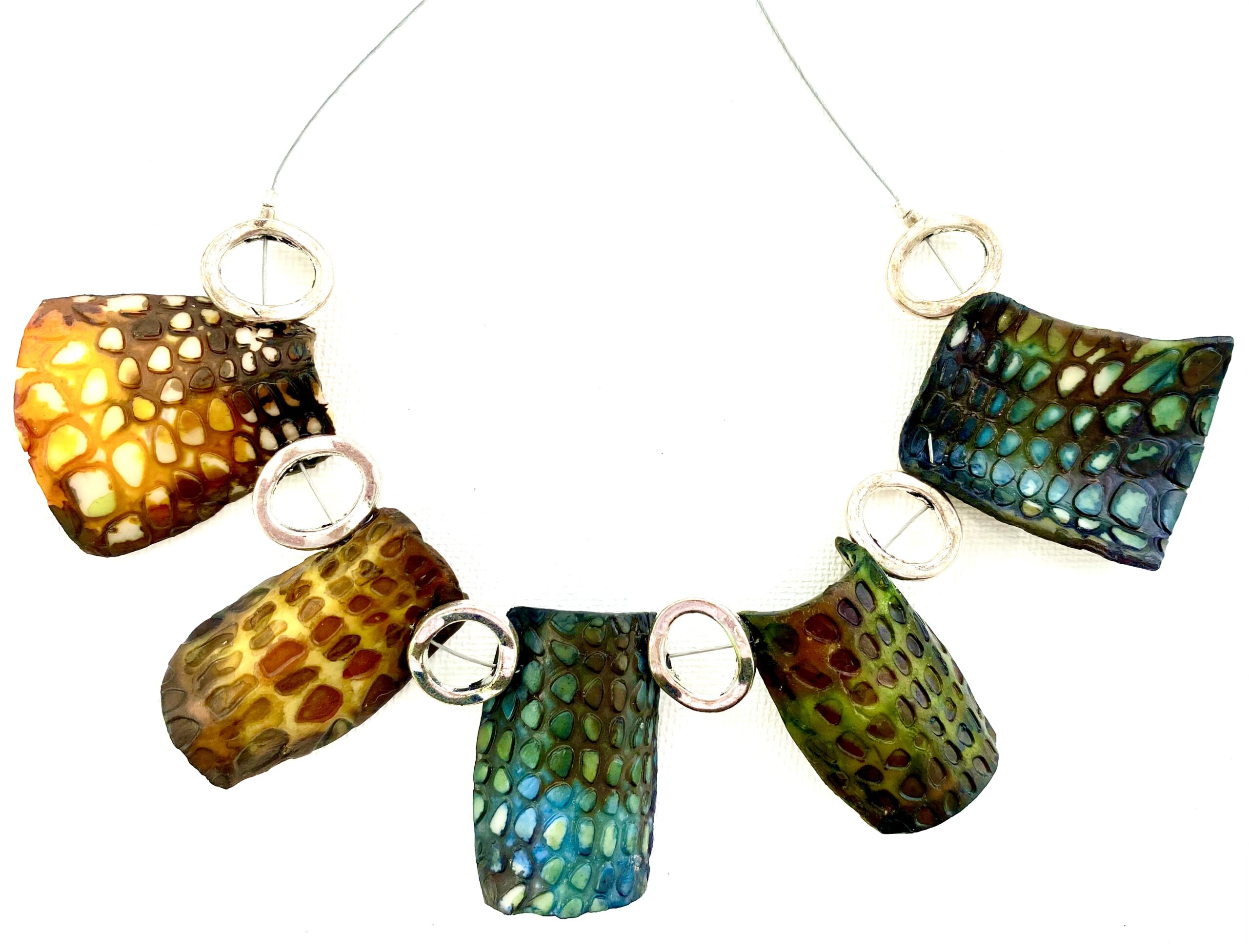 80C4FBBF-1F72-419C-B80D-53B23B86E54E__47558 Exotic Chic-lets Sculpted Necklace - Image 1