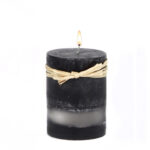 Black Blamboo 3x3" Pillar