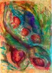 Encaustic Mixed Media  Painting Easy Peasy 2