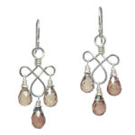 Chandelier Gem Earrings and Customizable