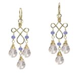 Custom Teardrop Dangle Earrings