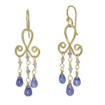 Lavender Chandelier Earrings