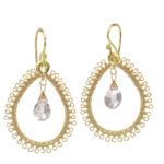 Customizable Crystal Drop Earrings