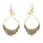 Decorative Dangle Pearl Earrings, Customizable