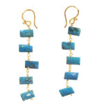 Turquoise Chandelier Earrings