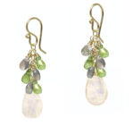 Moonstone Earrings, Dangles