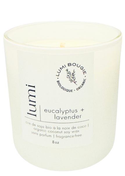 Eucalyptus Lavender Coconut Candle