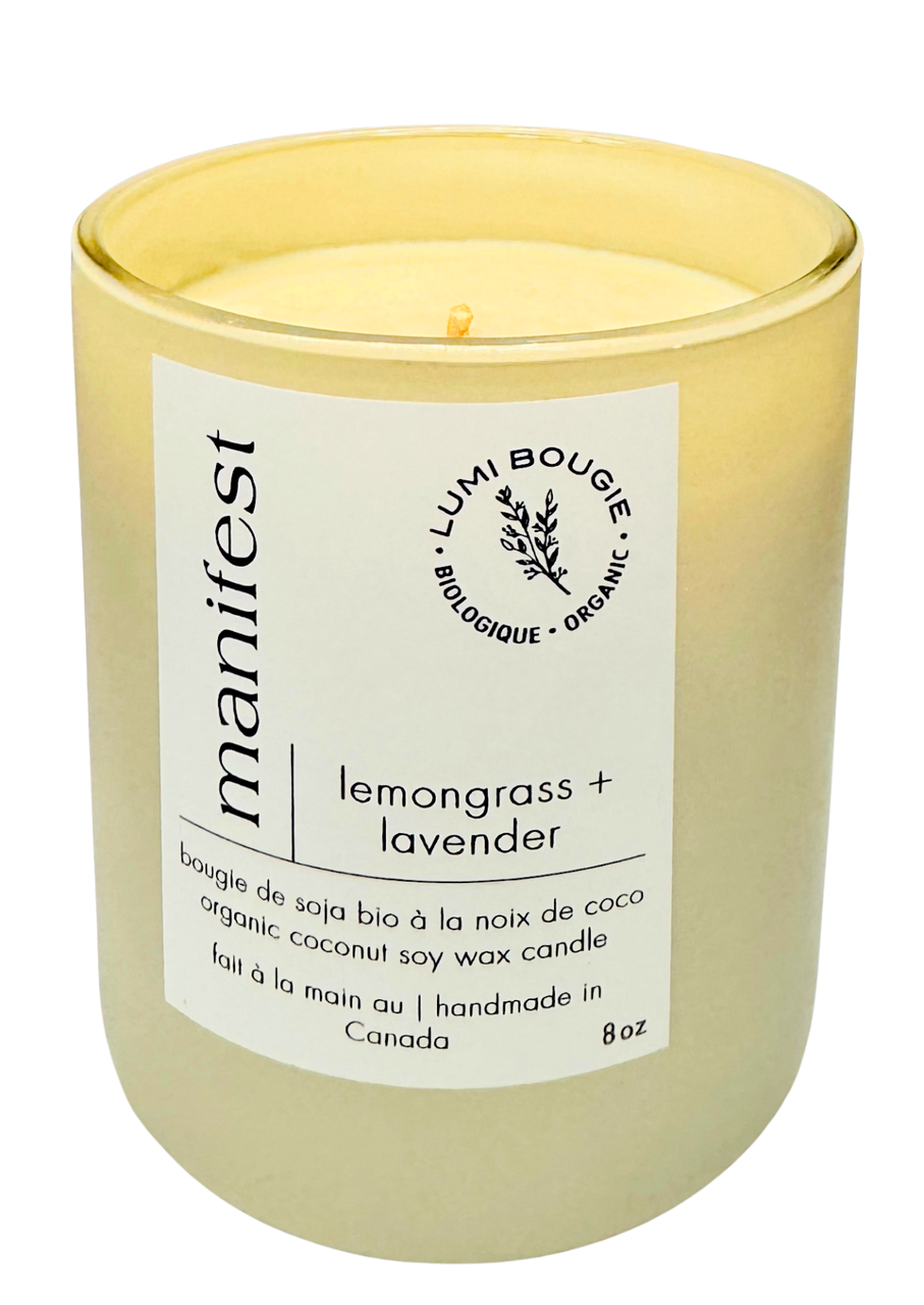 IMG_5830__53860 Lemongrass & Lavender Coconut Wax Candle - Image 1