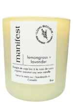 Lemongrass & Lavender Coconut Wax Candle - Image 3