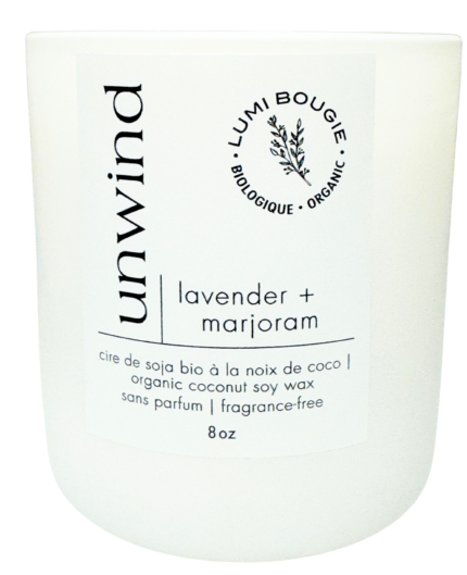 Lavender & Marjoram Coconut Wax Candle