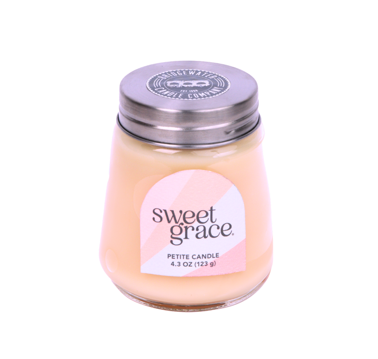 SG_PETITE_RECOLORED_FINAL__57664 Sweet Grace Petite Glass Collection Candle - Image 1