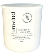 Lavender & Marjoram Coconut Wax Candle - Image 4